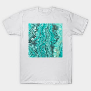 Azure water agate T-Shirt